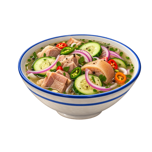 Guyanese Souse sticker illustration