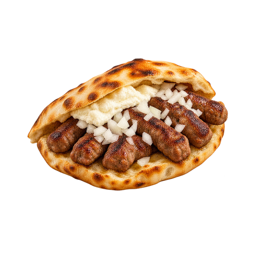 Hadžijski Ćevap sticker illustration