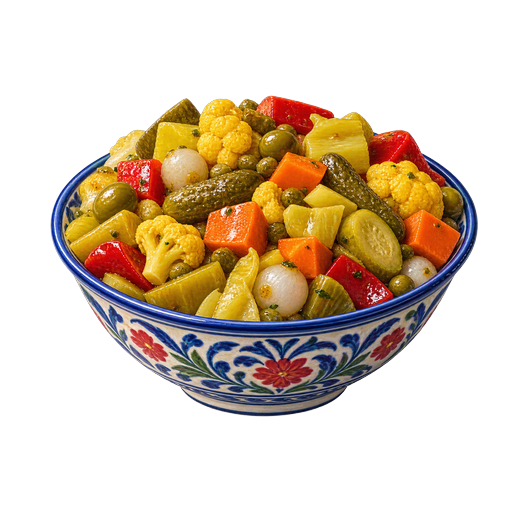 Hafte bijar torshi (Iranian pickles) sticker illustration