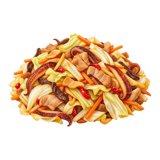Hakka Stir Fry sticker illustration