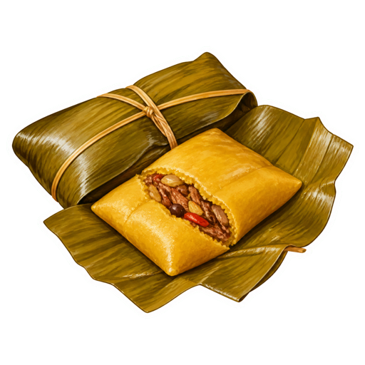 Hallaca sticker illustration