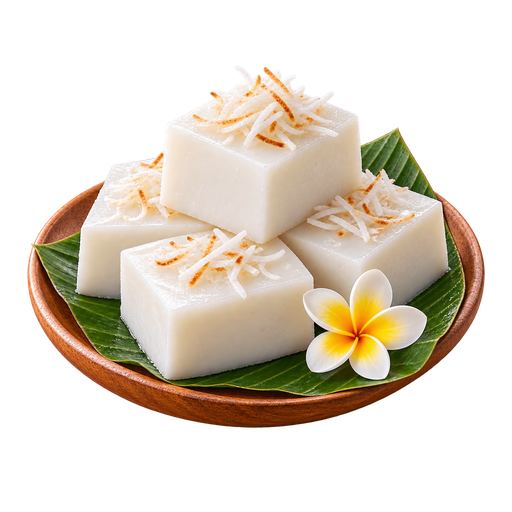 Hawaiian Coconut Pudding sticker illustration