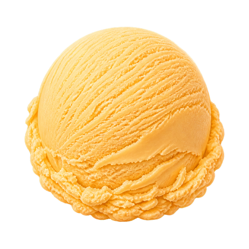 Helado de Lúcuma sticker illustration