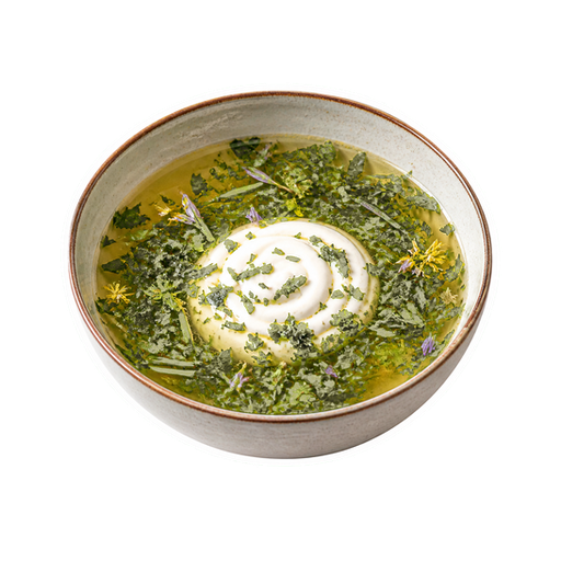 Herb Soup sticker illustration