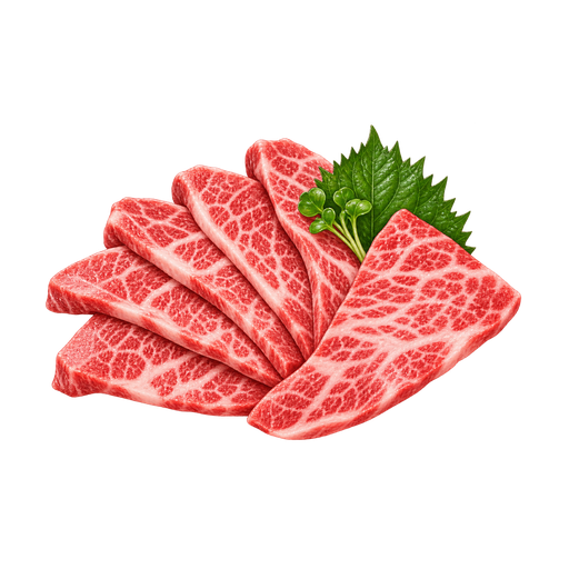 Hida beef sticker illustration