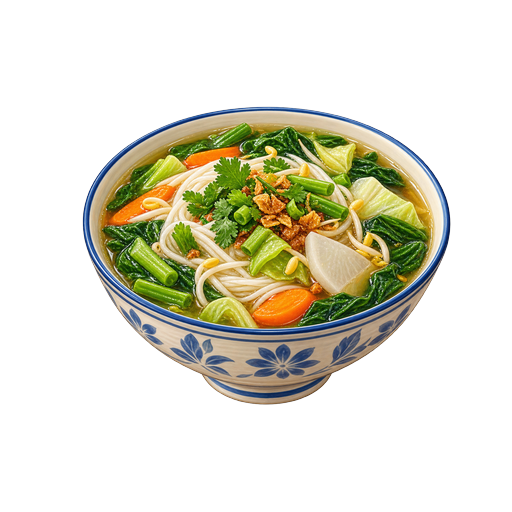 Clear Vegetable Broth sticker illustration