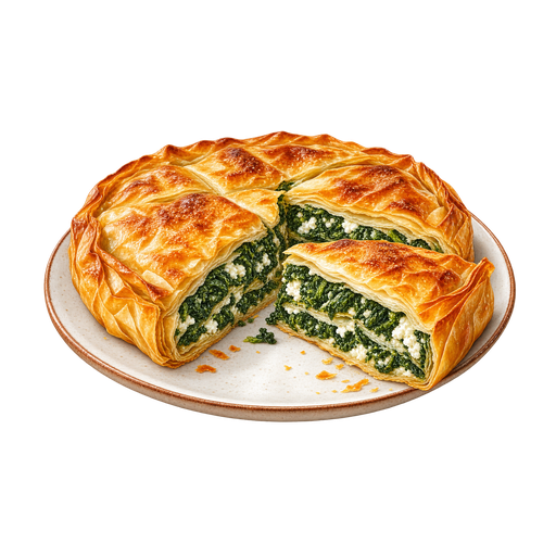 Nettle Pie sticker illustration