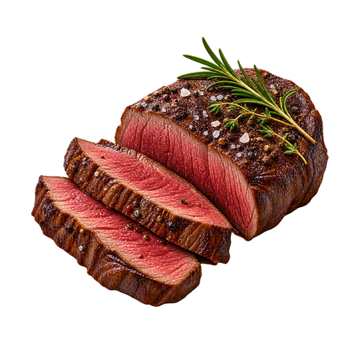 Hjortebiff (Deer Steak) sticker illustration