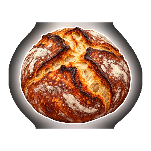 Maltese Bread sticker illustration