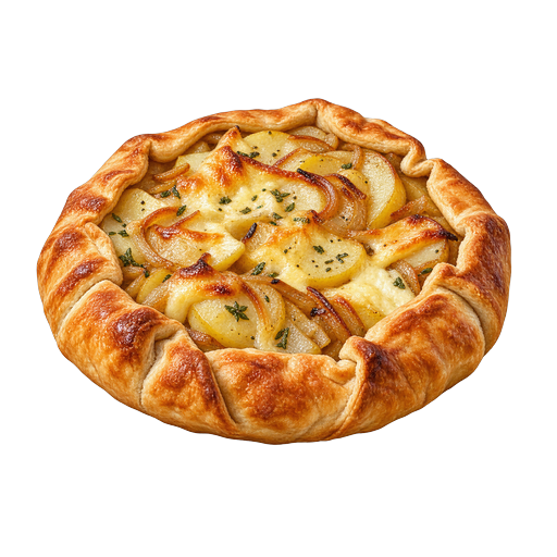 Homity pie sticker illustration