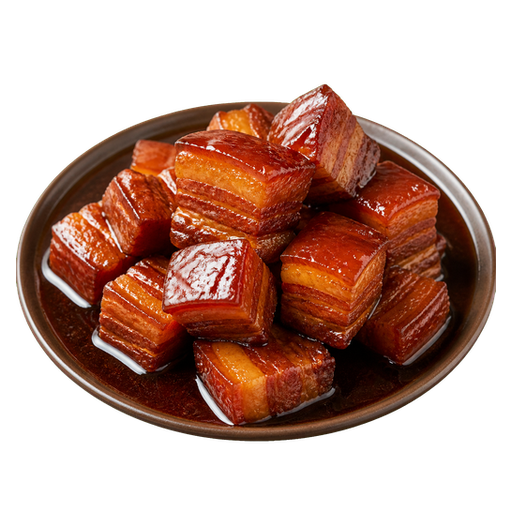 Red-Braised Pork Belly sticker illustration