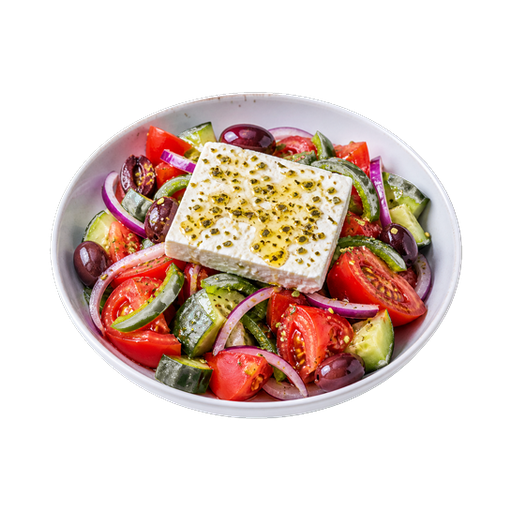 Greek Salad sticker illustration