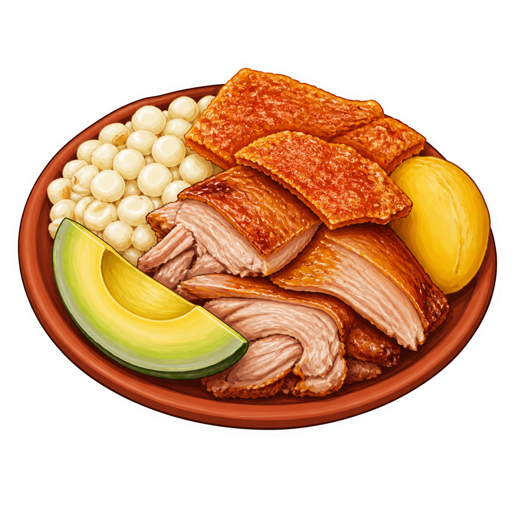 Hornado sticker illustration