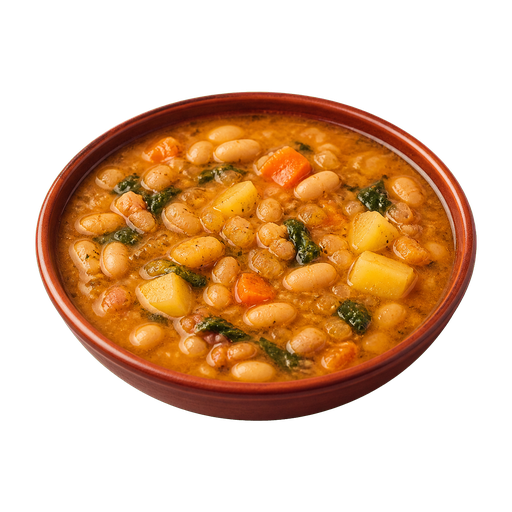 Istrian Bean Soup sticker illustration