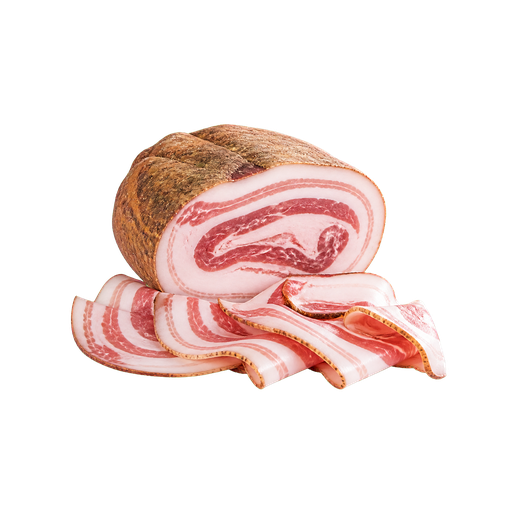 Pancetta sticker illustration