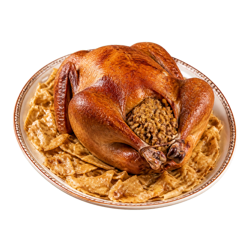 Turkey with Mlinci sticker illustration