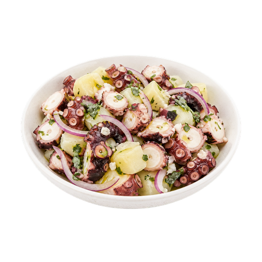 Octopus Salad sticker illustration