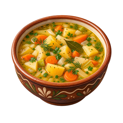 Swede Soup sticker illustration