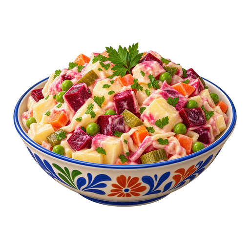 Salade Russe sticker illustration
