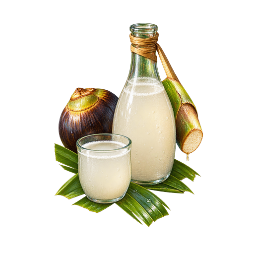 Palm Toddy sticker illustration