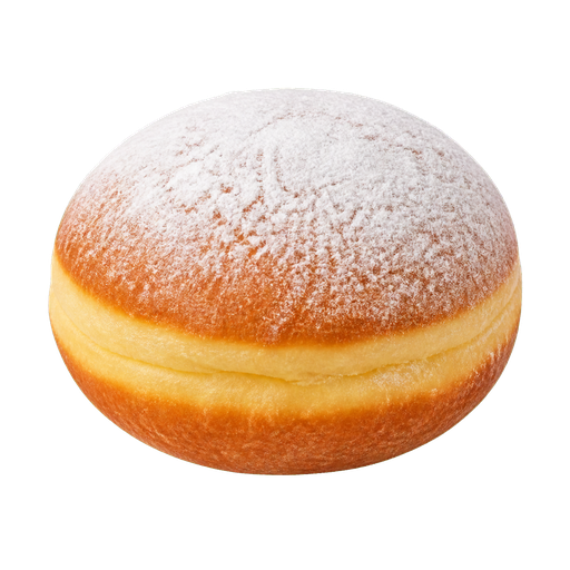 Doughnut sticker illustration