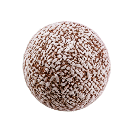 Coconut Ball sticker illustration