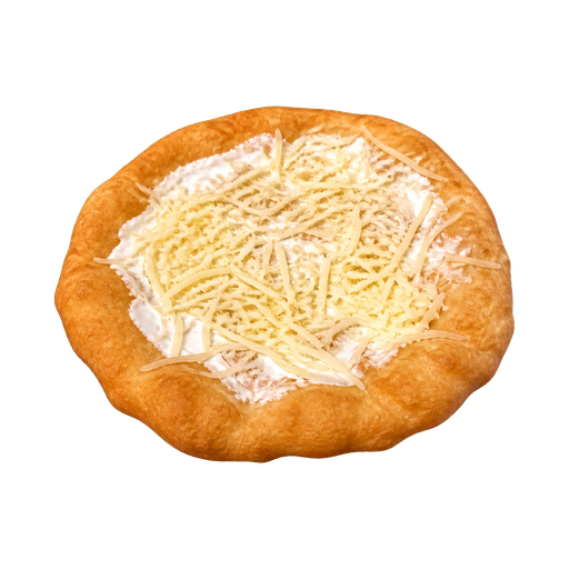 Lángos sticker illustration