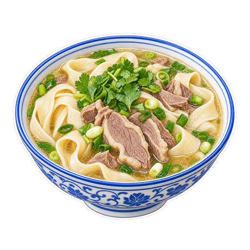 Henan Braised Noodles (Huimian) sticker illustration