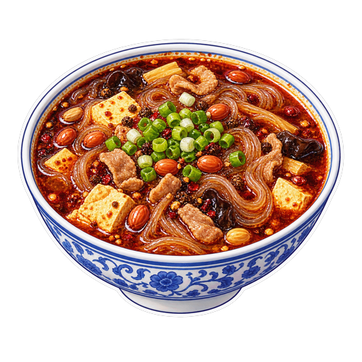 Hulatang Pepper Soup sticker illustration