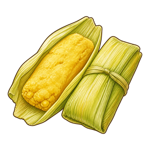 Humita sticker illustration