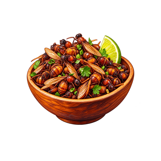Içá Frita sticker illustration