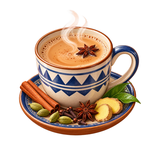 Icyayi sticker illustration