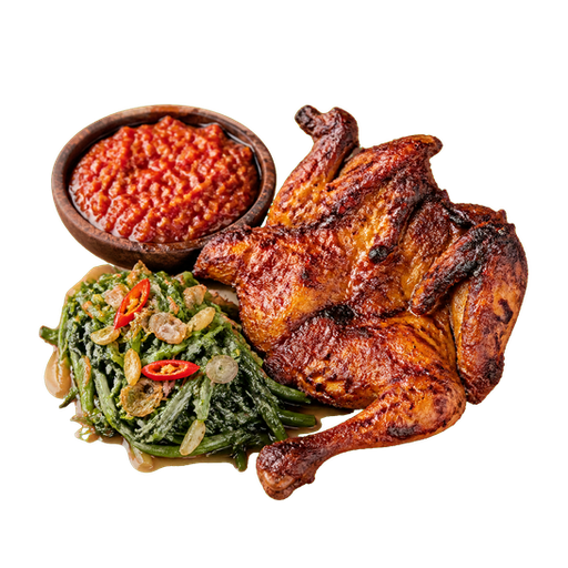 Taliwang Chicken sticker illustration