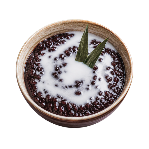 Black Rice Porridge sticker illustration