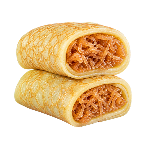 Rolled Pancake sticker illustration