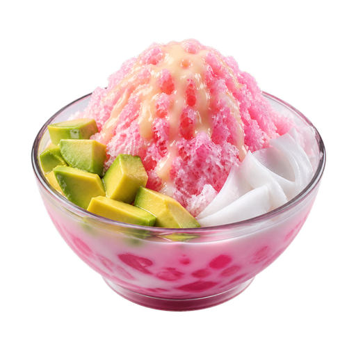 Shaved Ice Dessert sticker illustration
