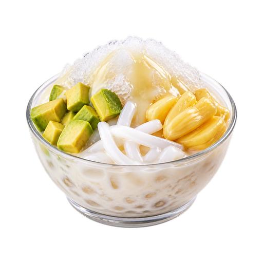 Avocado Mixed-Ice Dessert sticker illustration