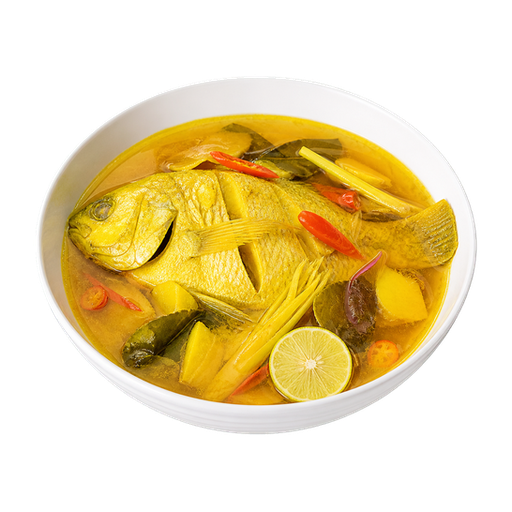 Yellow Fish Soup sticker illustration