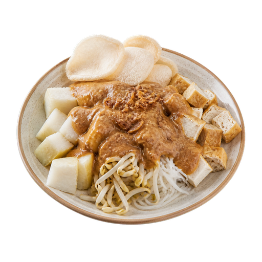 Rice Noodle Salad sticker illustration