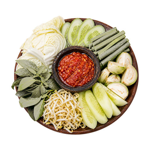 Raw Vegetable Platter sticker illustration
