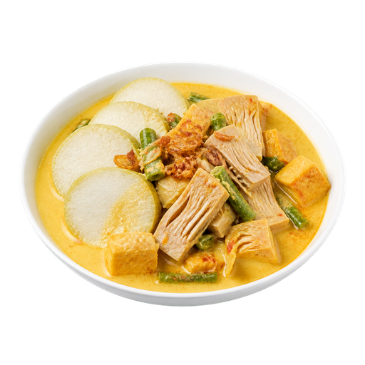 Rice Cake Vegetable Curry sticker illustration