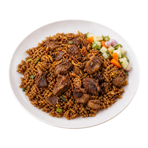 Goat Fried Rice sticker illustration