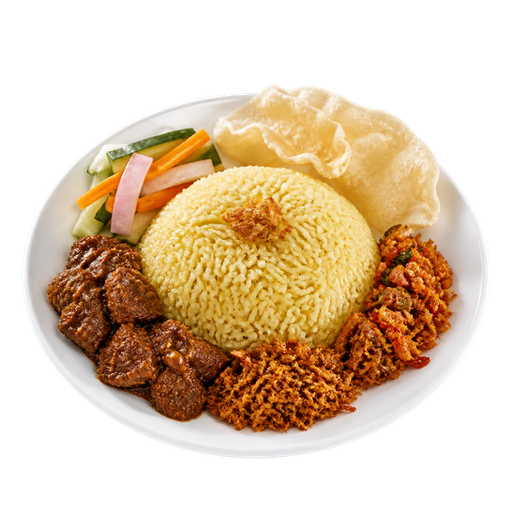 Oily Rice sticker illustration
