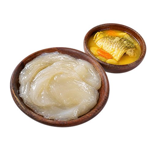 Papua-Maluku Sago Porridge sticker illustration