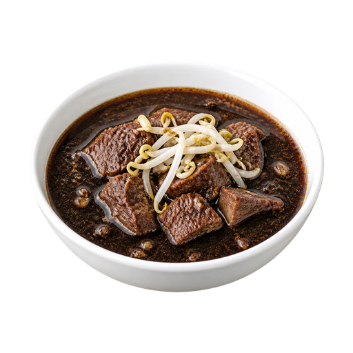 Black Beef Soup sticker illustration