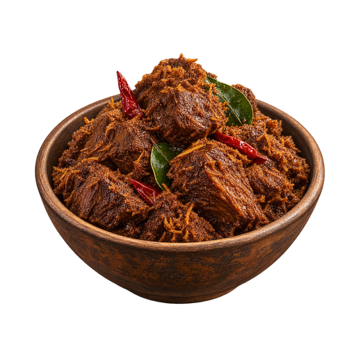 Rendang sticker illustration