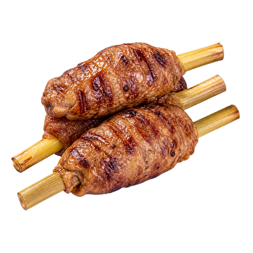 Wrapped Satay sticker illustration