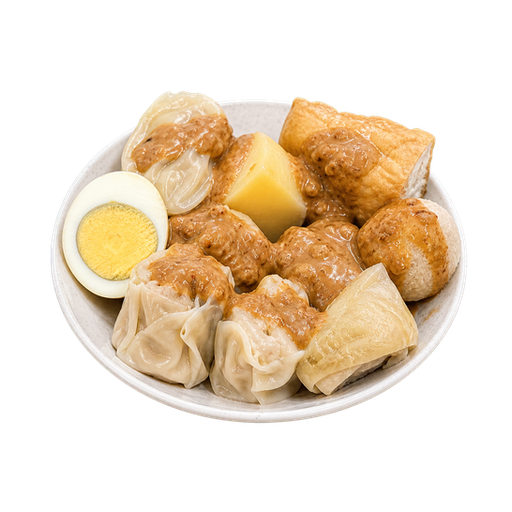 Steamed Fish Dumpling sticker illustration