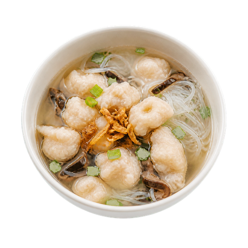 Fish Ball Soup sticker illustration