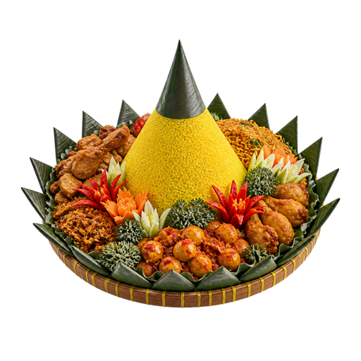 Cone Rice sticker illustration